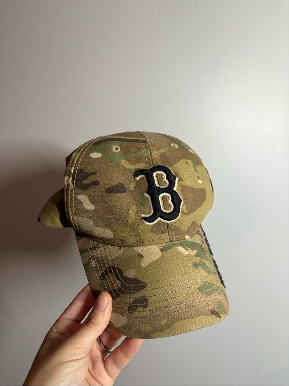 47 Boston Red Sox Camo Baseball Cap